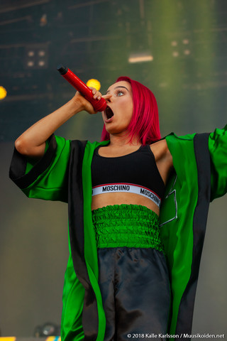 Sanni | Sanni Ruisrockissa 2018.